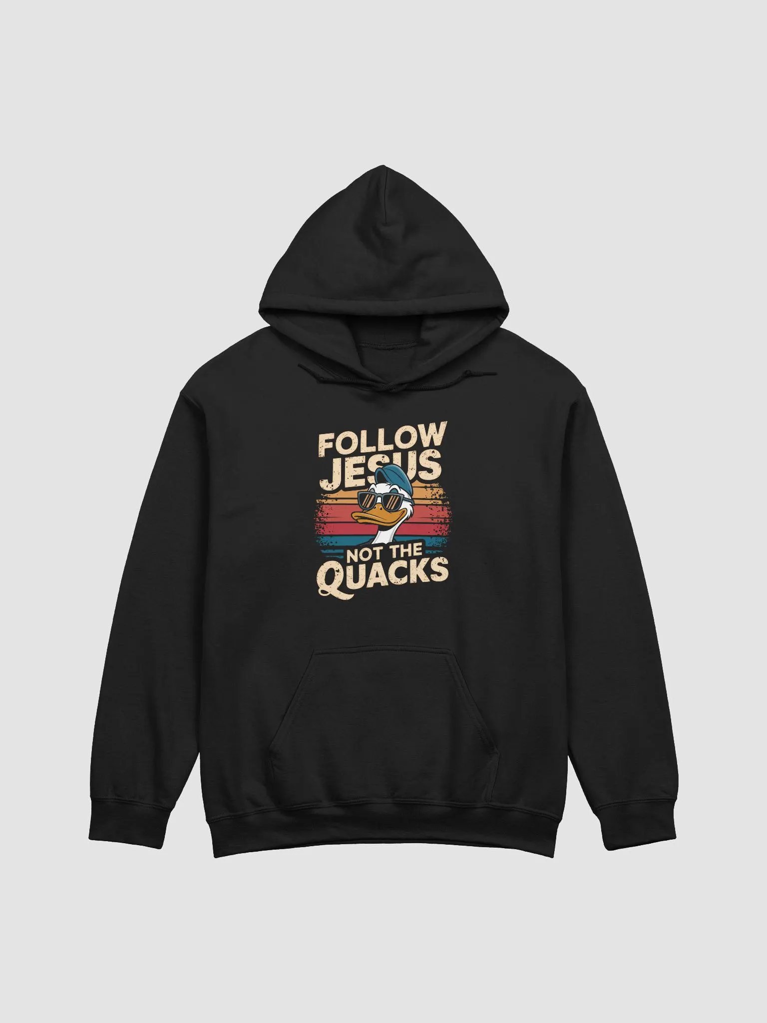 Follow Jesus Not the Quacks Cotton product image (1)