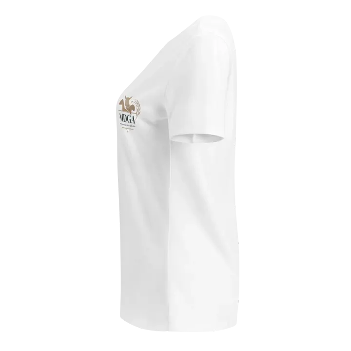 MDGA Color Logo Front - White V-Neck product image (2)