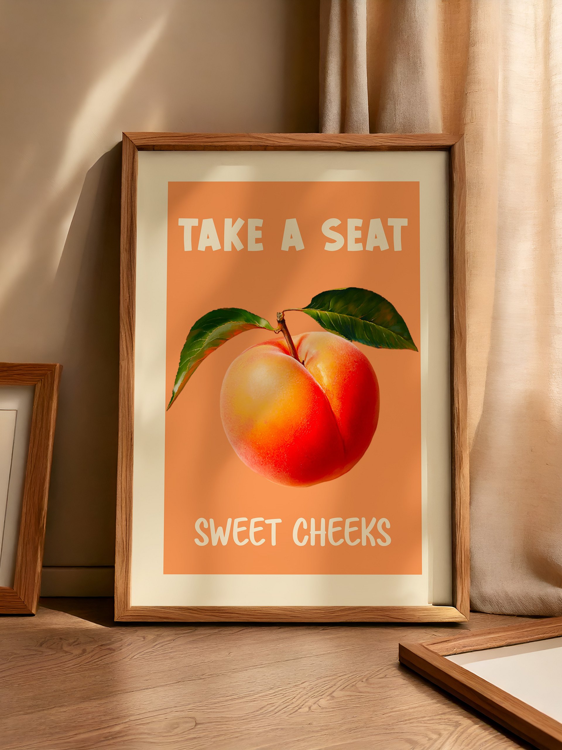 Nice Bum Poster Funny Bathroom Wall Art product image (3)