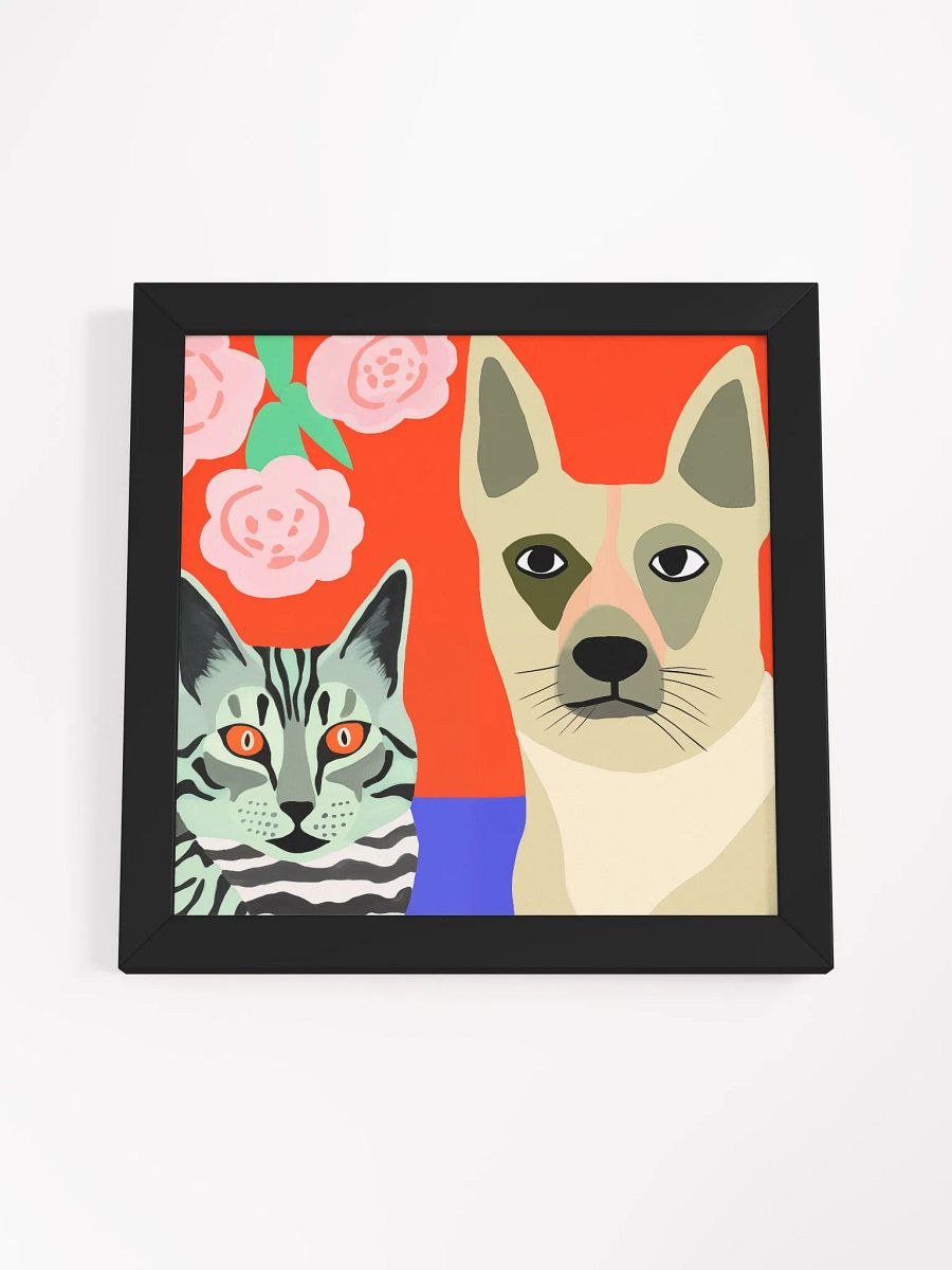 Whimsical Friends Framed Matte Poster product image (41)