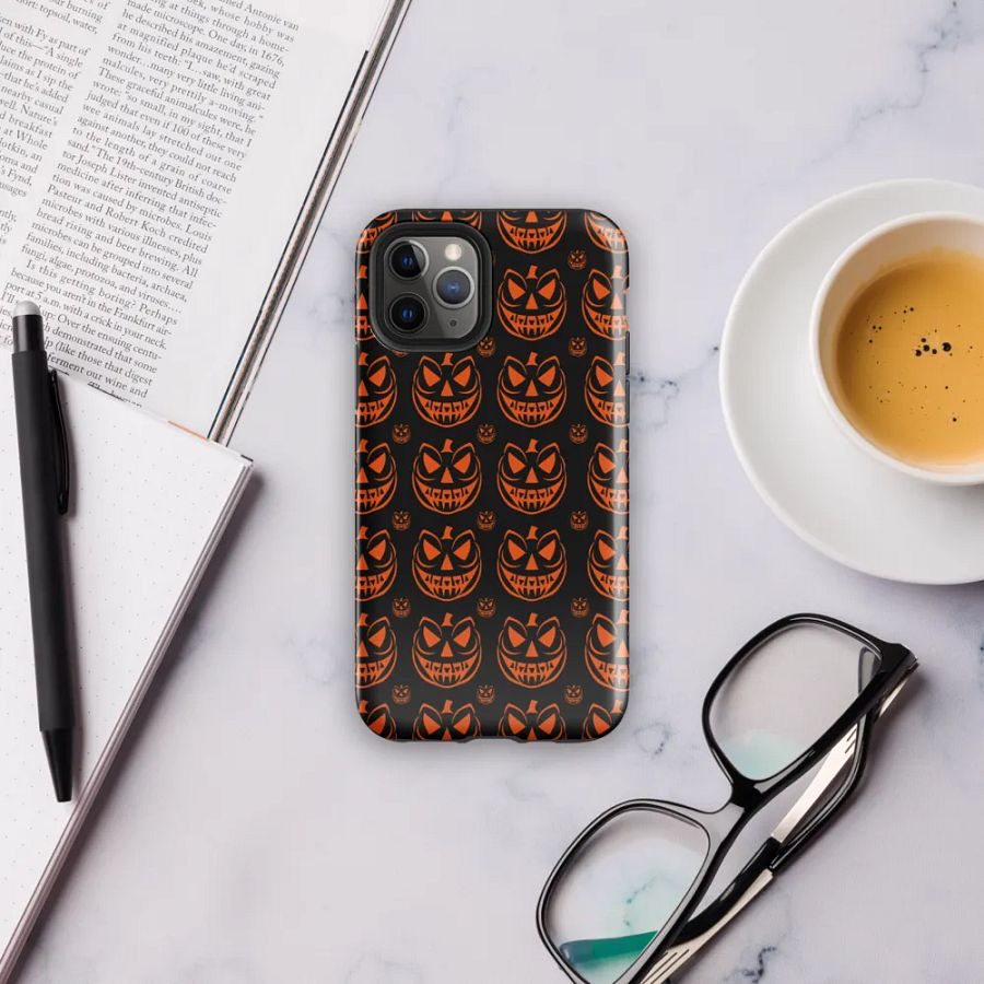 Menacing Jack-O'-Lanterns iPhone® Tough Case product image (6)