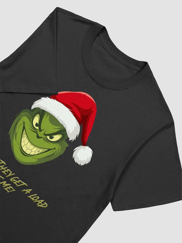 Mischievous Santa Face T-Shirt product image (2)