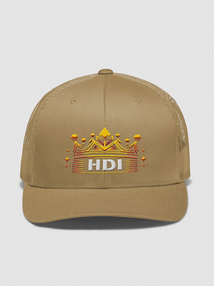 HDI Gold Crown with White Text - Trucker Hat product image (1)