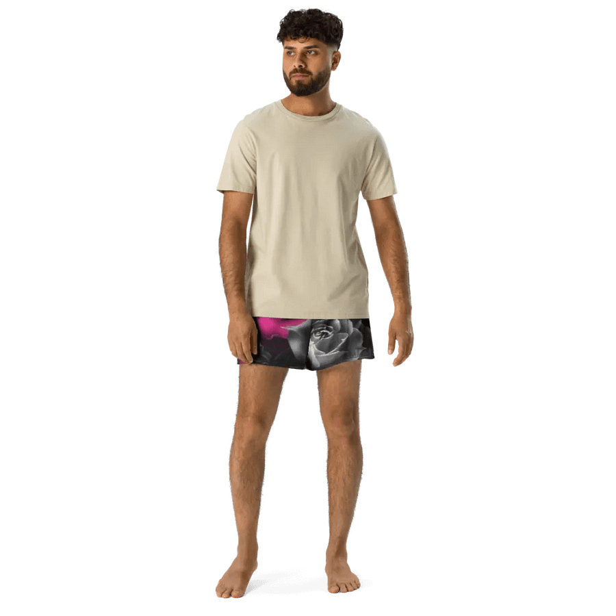 Contrast Rose Athletic Shorts product image (4)