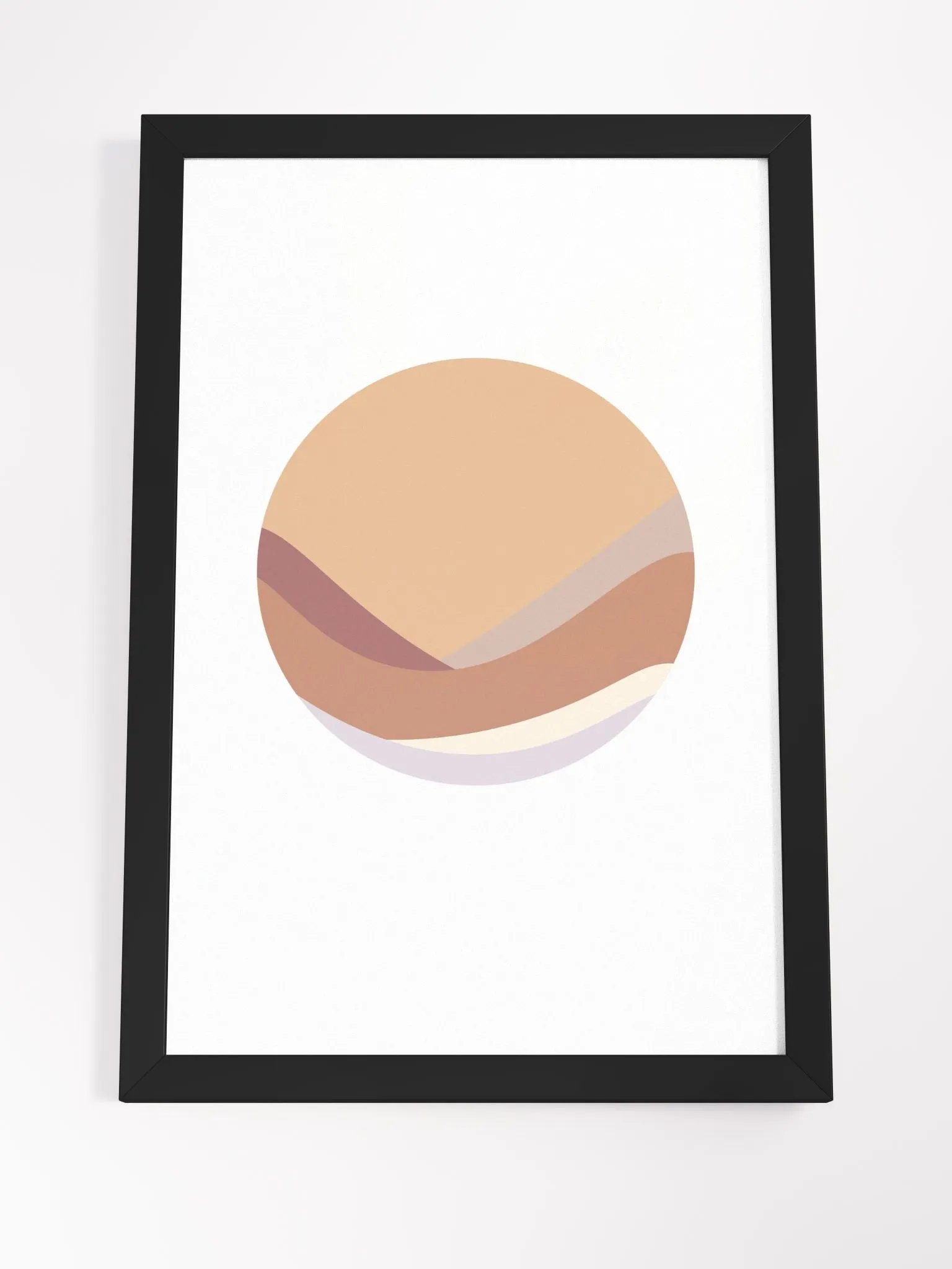 Earthy Minimalist Layered Poster product image (33)