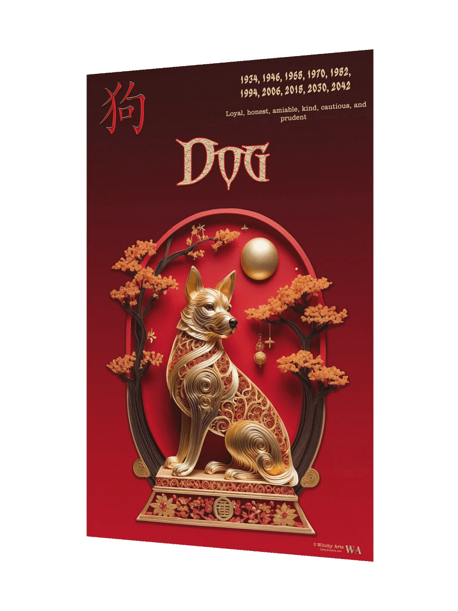 Chinese Zodiac Poster - DOG product image (8)