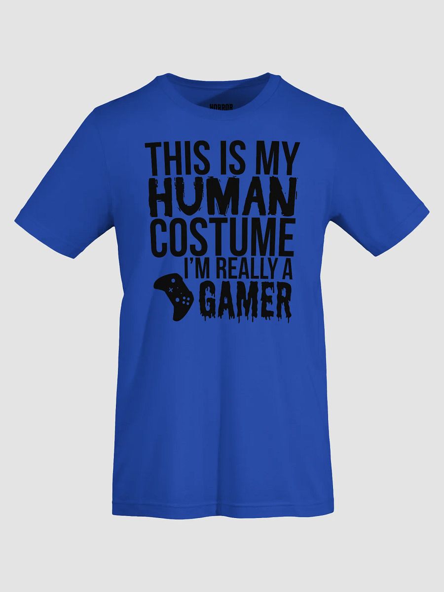 This Is My Human Costume I'm Really A Gamer Funny Halloween T-Shirt product image (32)