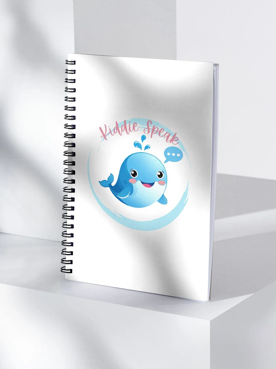 Blue Whale Tales Spiral Notebook product image (4)