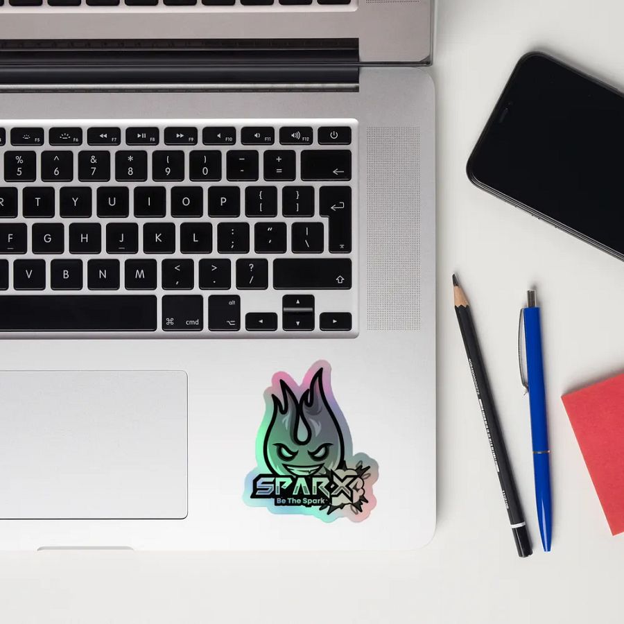Silver Holographic Kiss-Cut Sticker product image (12)