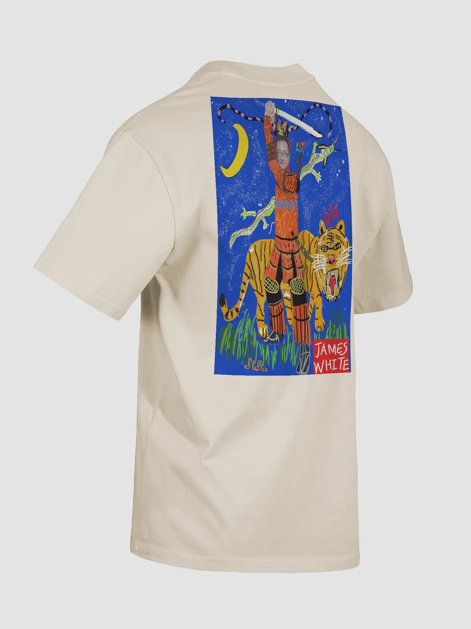 AS Colour Premium Oversized Faded T-Shirt: ancient warrior product image (30)