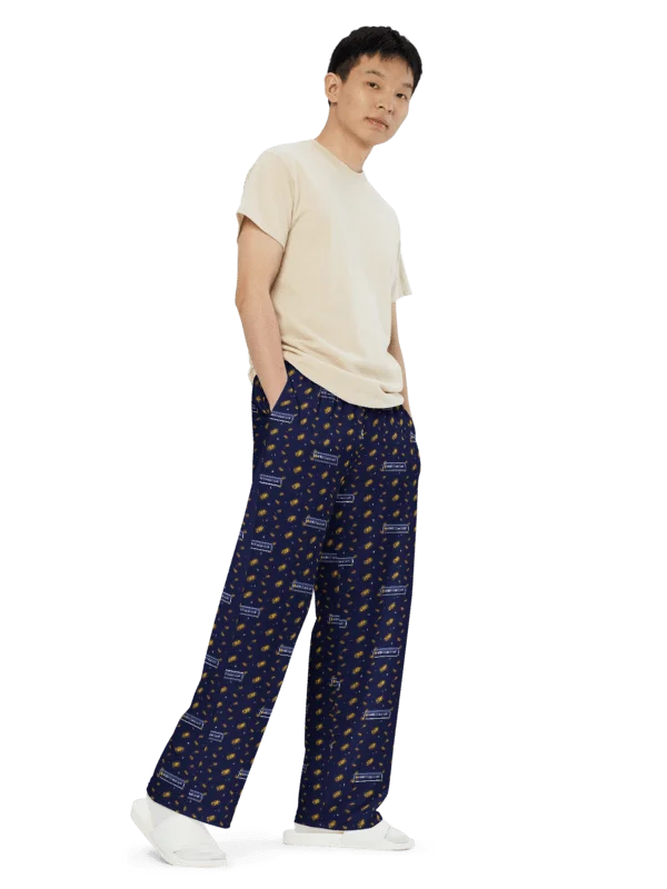 Men’s Pajama Party XP Pants – Stretchy Wide-Leg Comfy Loungewear & All-Season PJs product image (3)