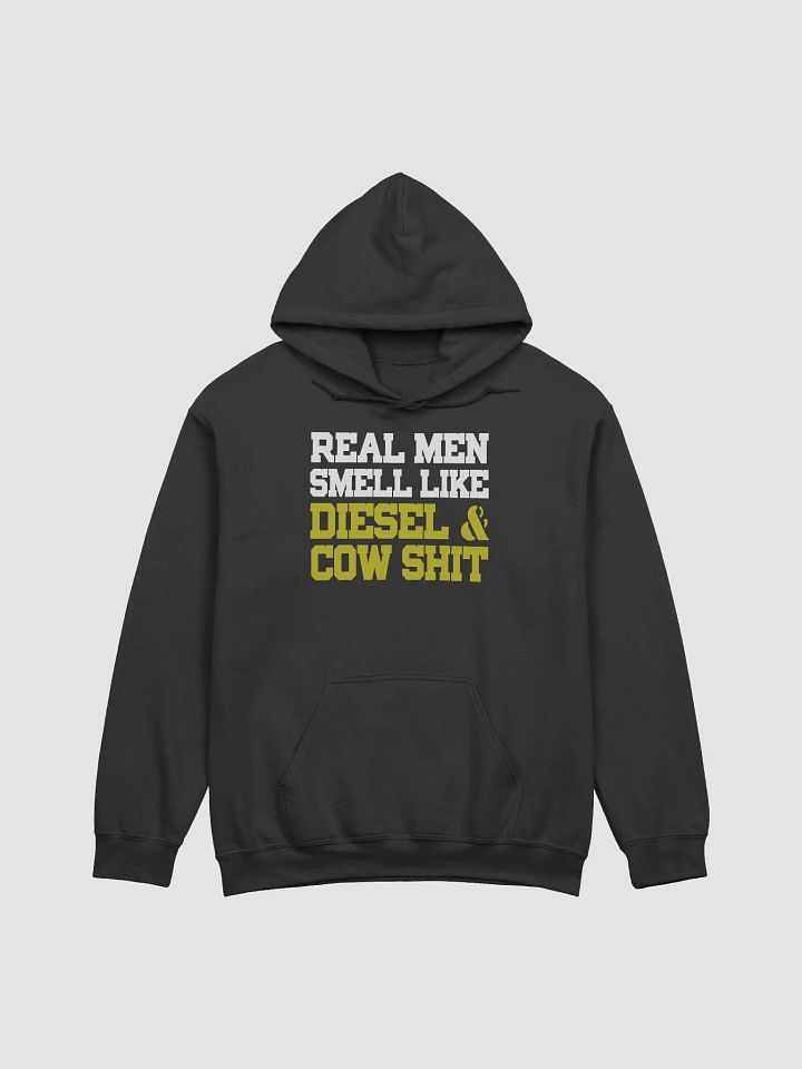 Real men smell like - hoodie product image (1)