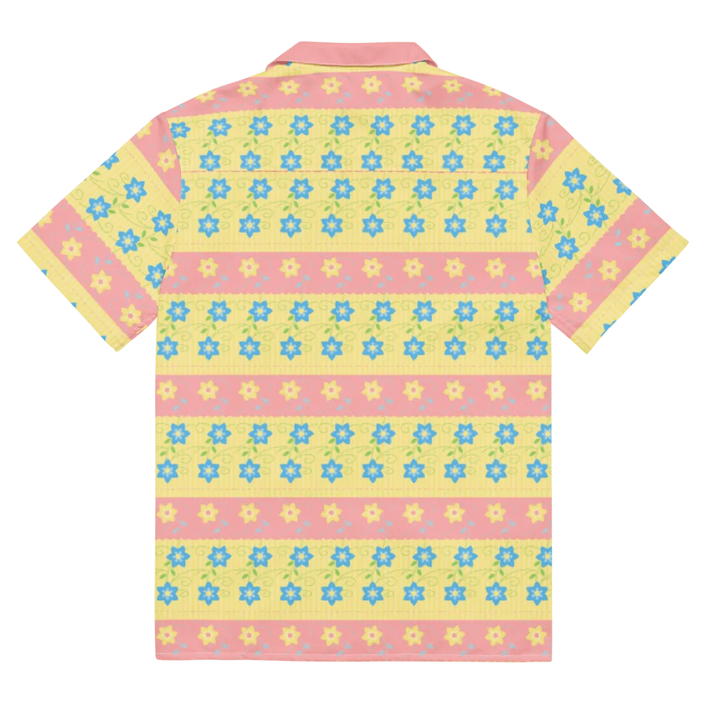 Hawaiian Style Shirt, Button Up, Unisex, Easter Egg Print product image (11)