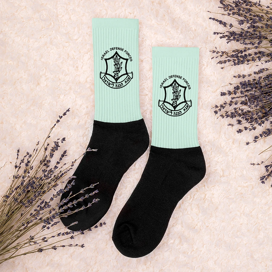 IDF Socks - Black on Pastel product image (4)