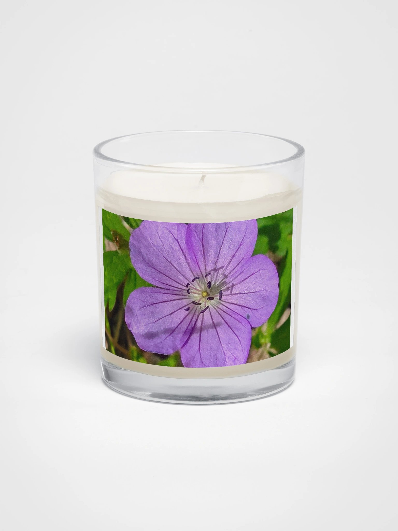 Purple Petal Soy Wax Candle product image (1)