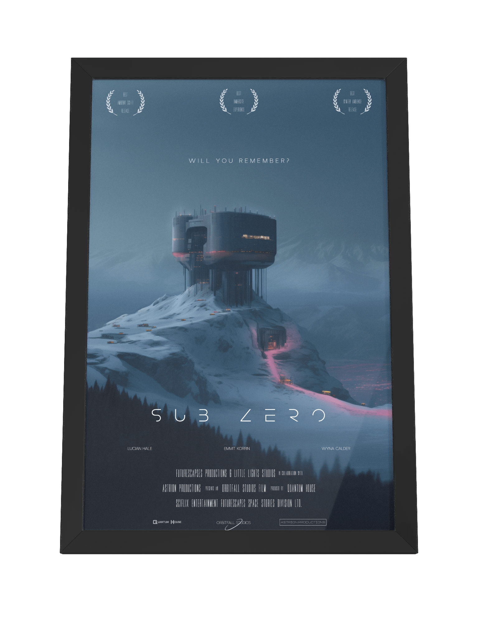 Sub Zero - Faux Movie Poster (Framed) product image (4)