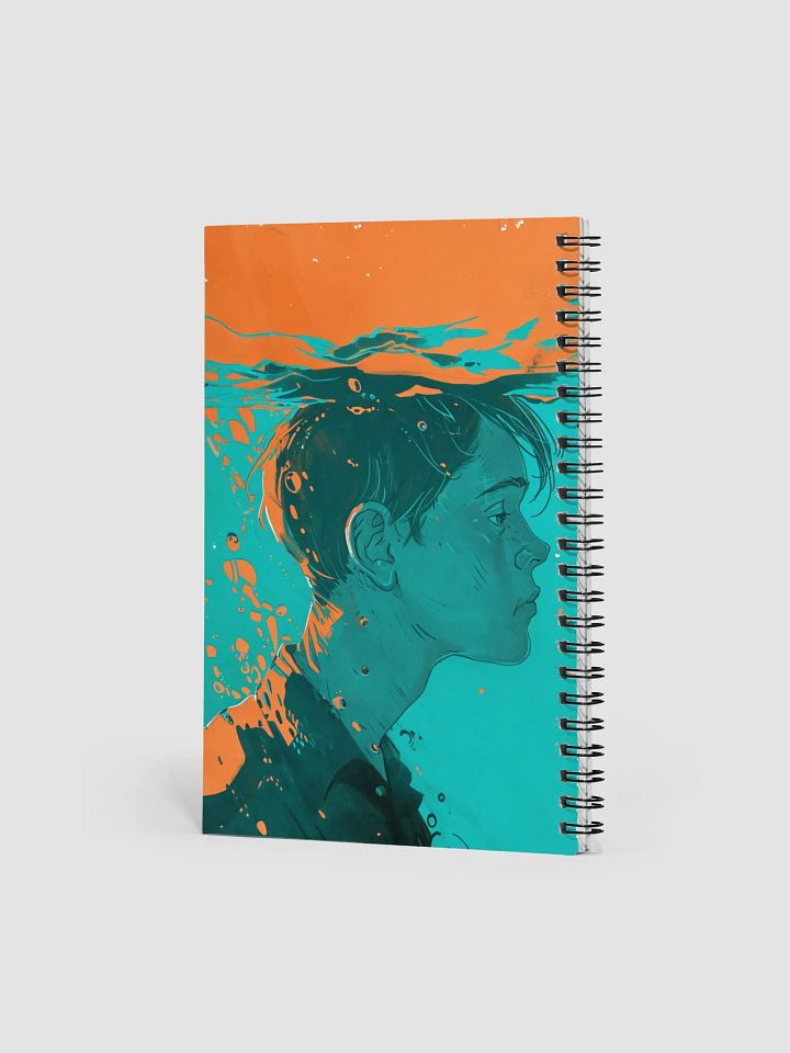 Submerged Serenity Spiral Notebook product image (2)