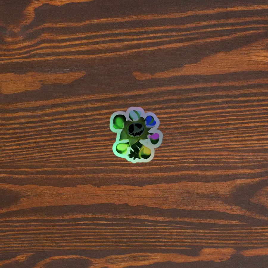 Soulful Flowey - Holographic Sticker product image (3)