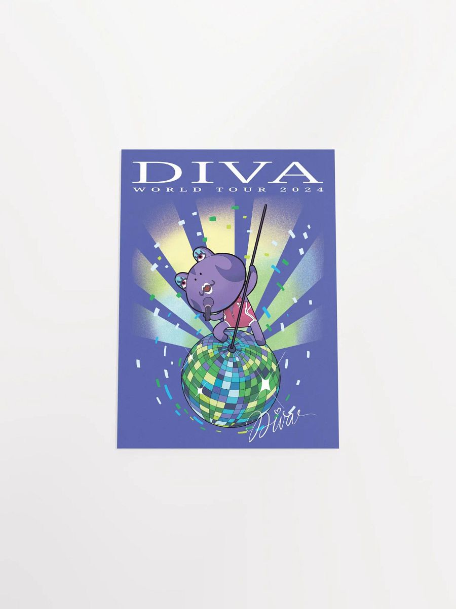 Diva World Tour 2024 Poster product image (4)