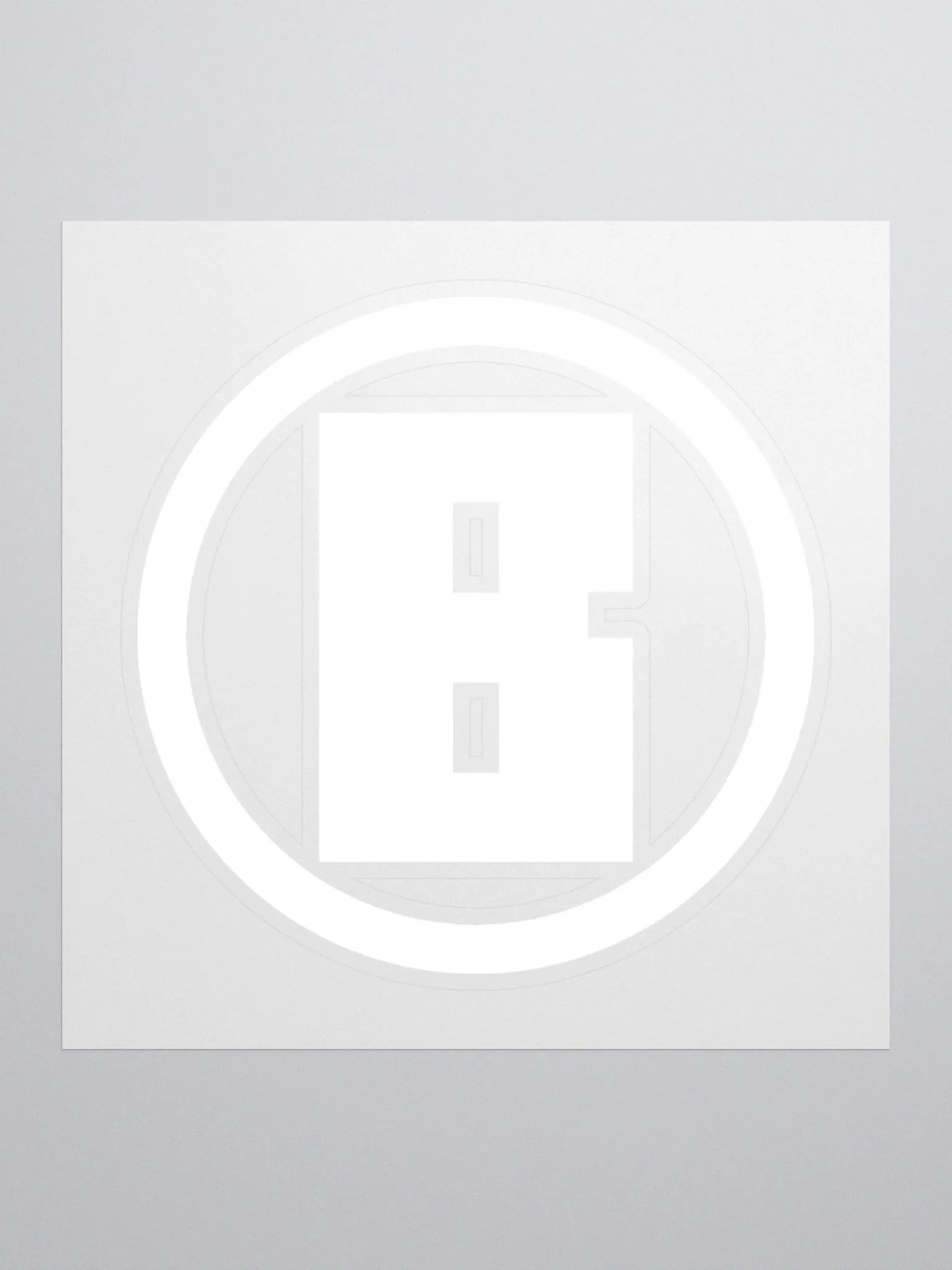 Boodlyneck Logo Sticker product image (1)