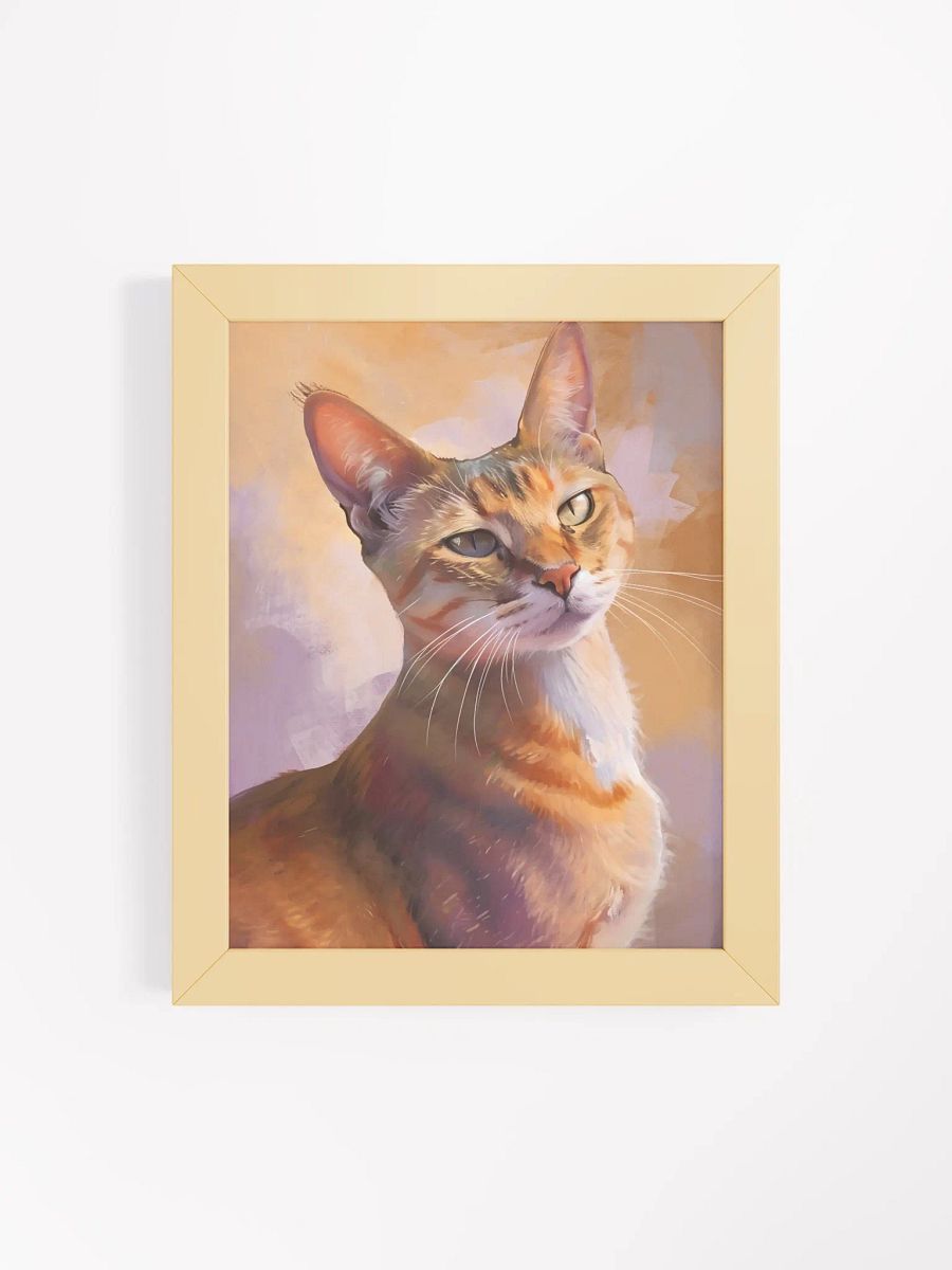 Ethereal Vision Cat Matte Poster product image (8)
