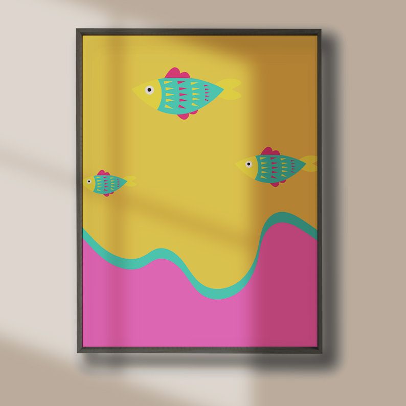 Funky Evil Eye Gallery Wall Set of 8 DIGITAL Prints product image (11)
