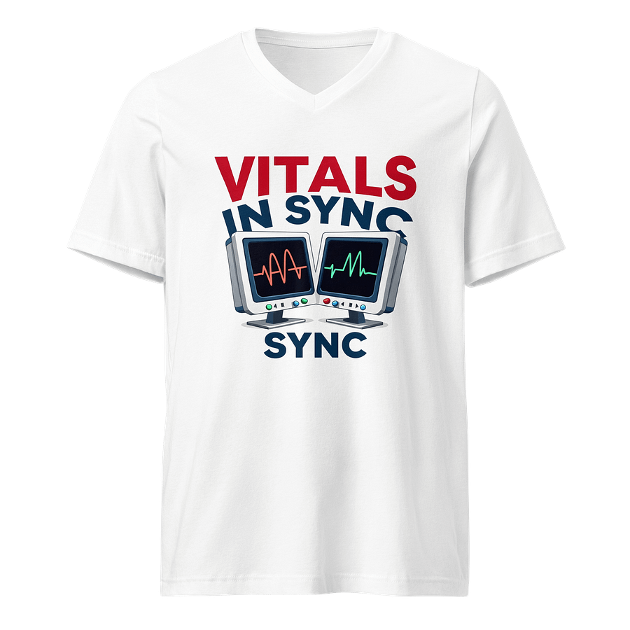 Synced Vitals V-Neck Tee product image (1)