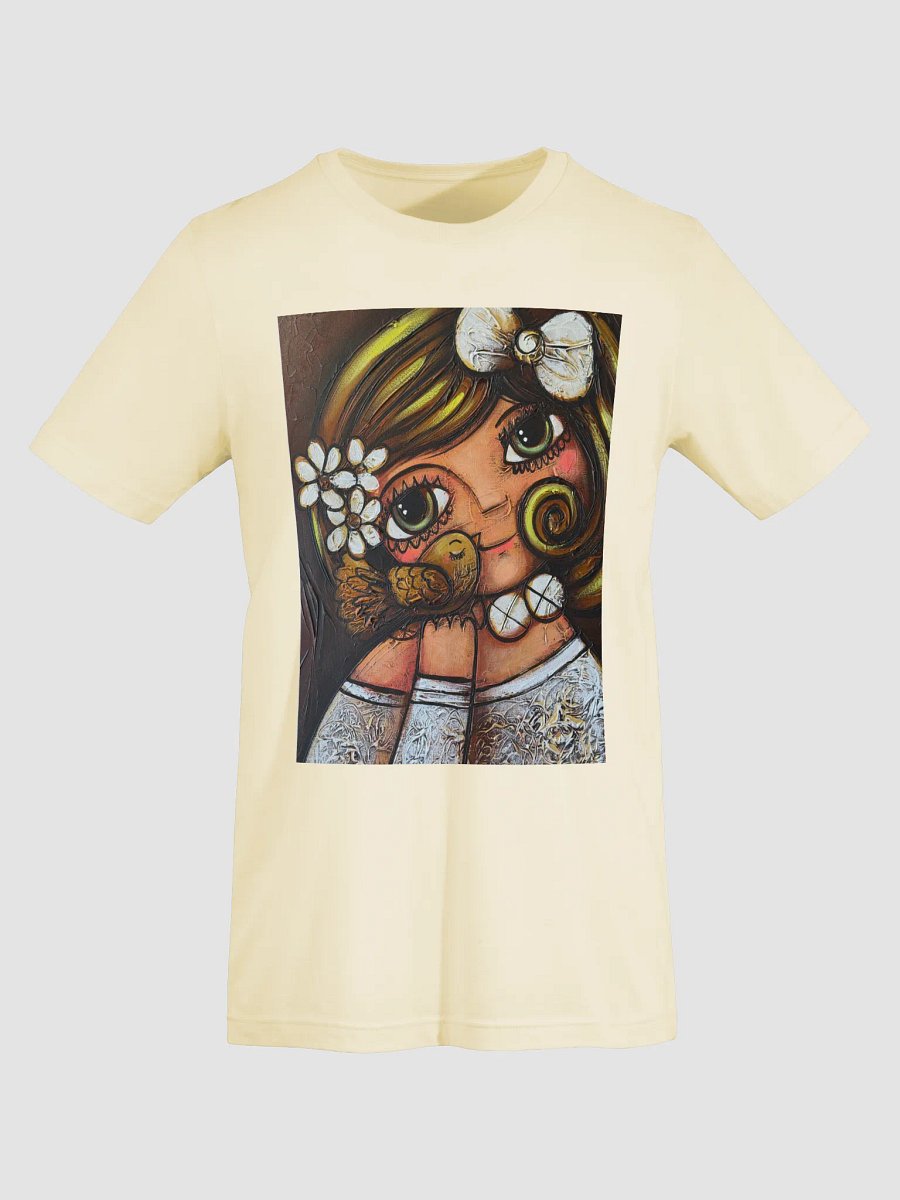 Whimsical Eyes Floral T-Shirt product image (7)