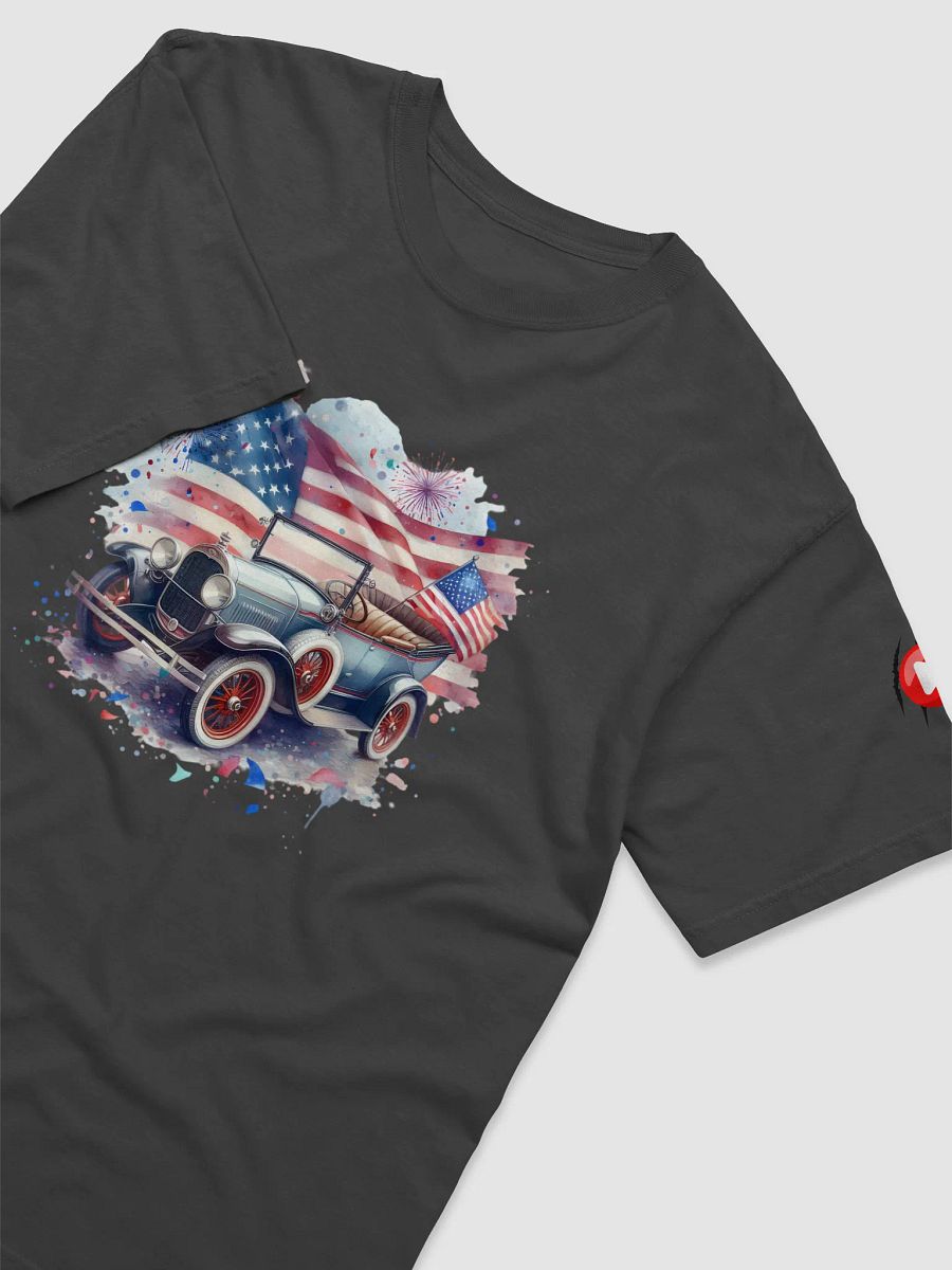 Classic Car Patriotic Triangle Tee product image (24)