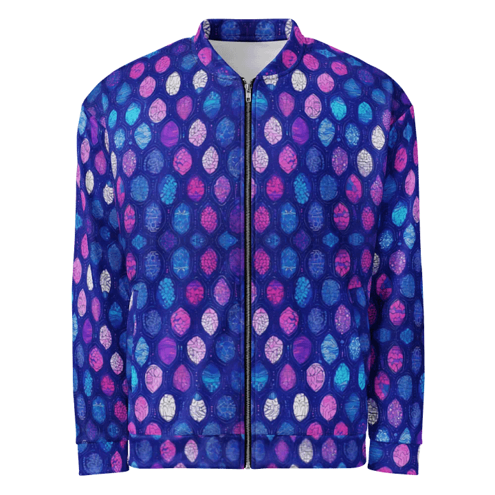 Symmetrical Splendor Bomber Jacket product image (1)