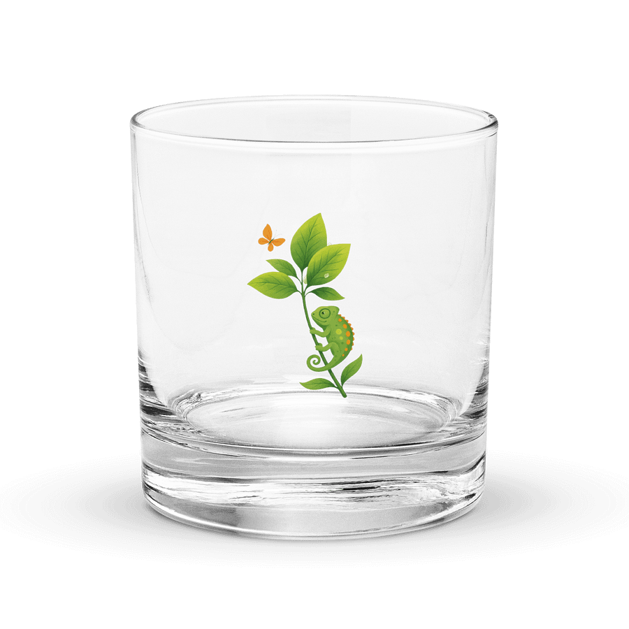 Chameleon's Haven Rocks Glass product image (1)