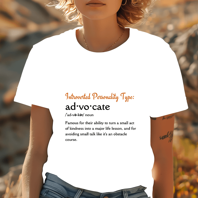 Advocate Introverted Personality Type T-Shirt