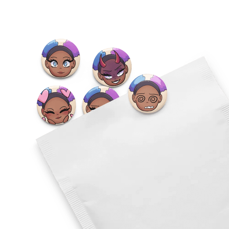 Kayy Emote Pin Set of 5 product image (13)