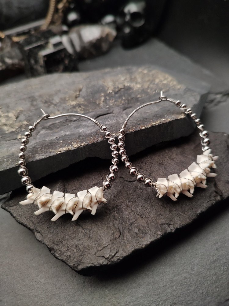 Earrings Bone Vault - Vert Flow II product image (3)