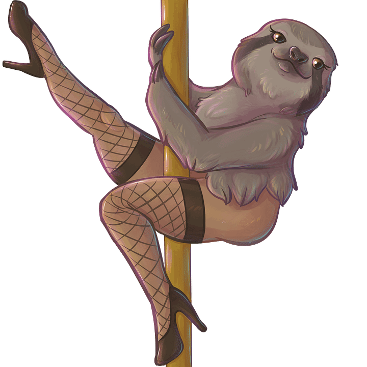 Lusty Sloth Sticker product image (1)
