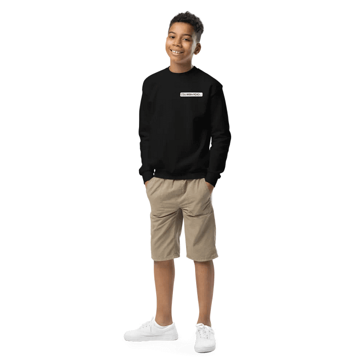 Columbia Road E.2. Kids Crew Neck Sweatshirt (Black) product image (1)