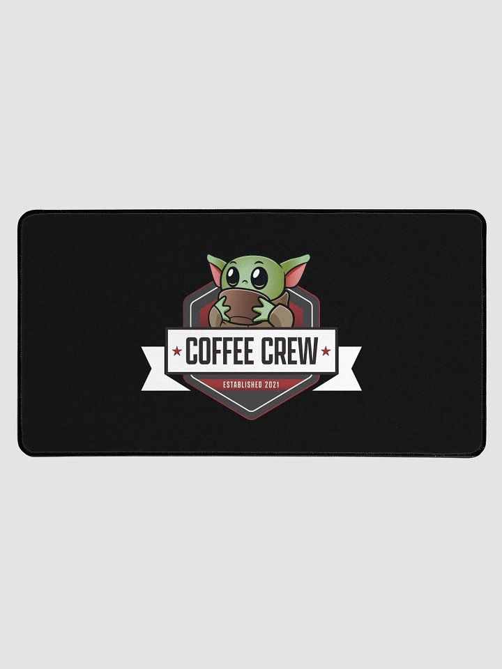 Coffee Crew Desk Mat - Black product image (1)