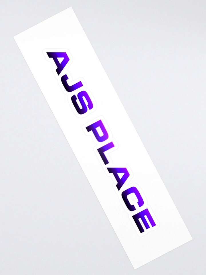 AJS PLACE TEXT STICKER product image (2)