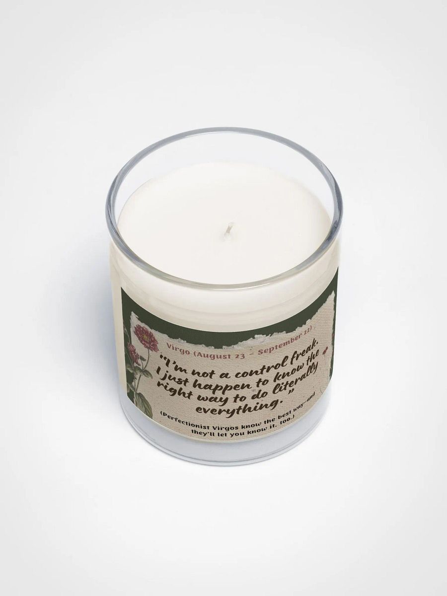 Virgo - Zodiac Candles product image (3)