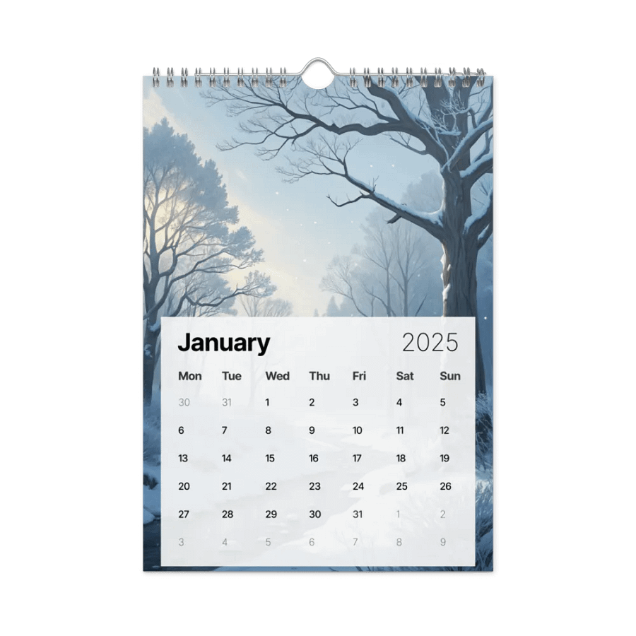 MAGICAL ANIME SEASONS WALL CALENDAR 2025 product image (6)