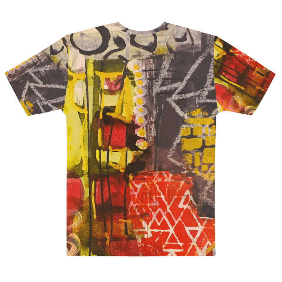 orginal mixed media painting by b.reters, all over print tshirt product image (5)