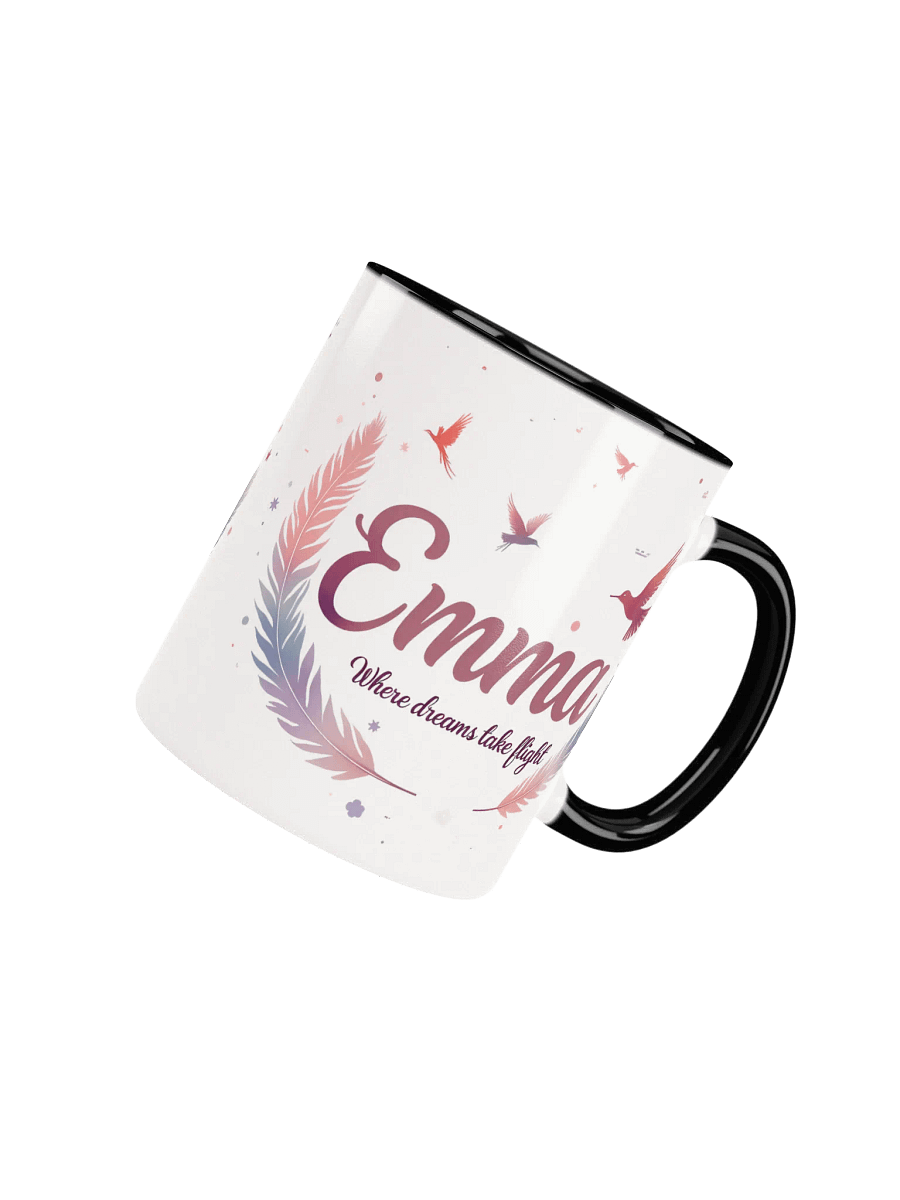 Emma Mug: Where Dreams Take Flight – A Personalized Gift That Inspires product image (4)