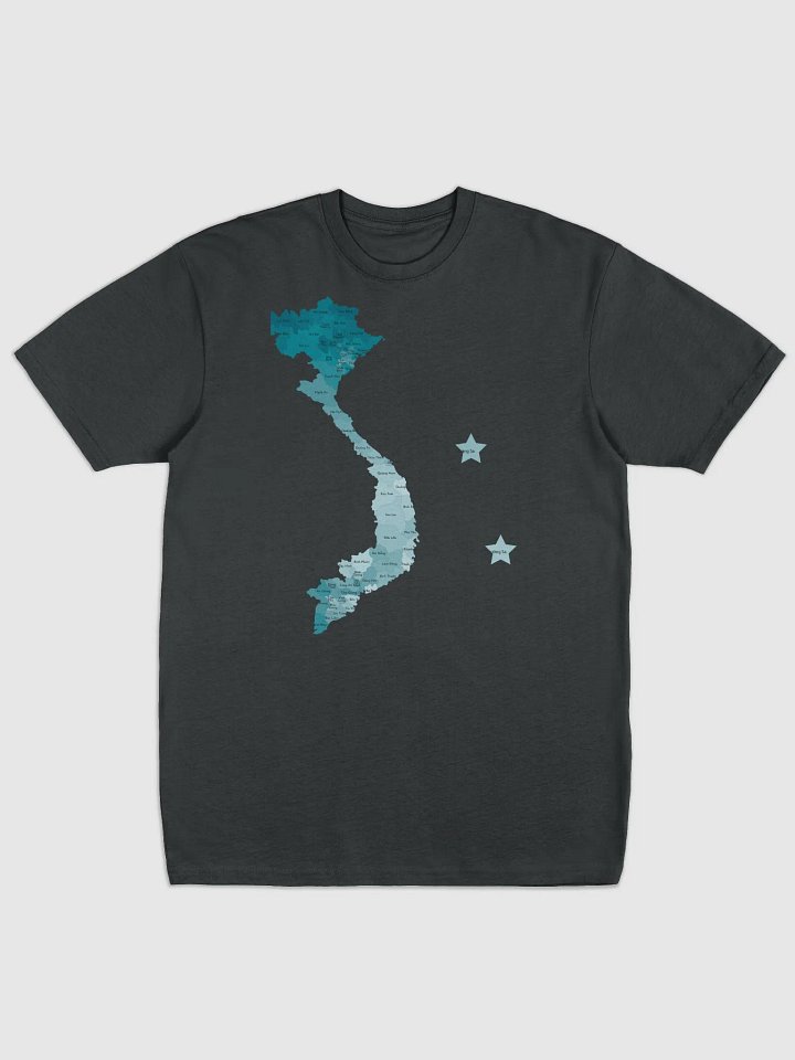 Vietnam Regions Stylized Map Poster product image (1)