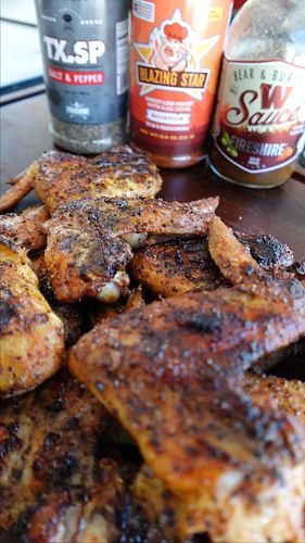 Open Fire Salt & Pepper Scorpion Wings
.
I dream about these wings everyday.
.
@blazingstarbbq Scorpion
@alfrugoni TXSP
@bear...