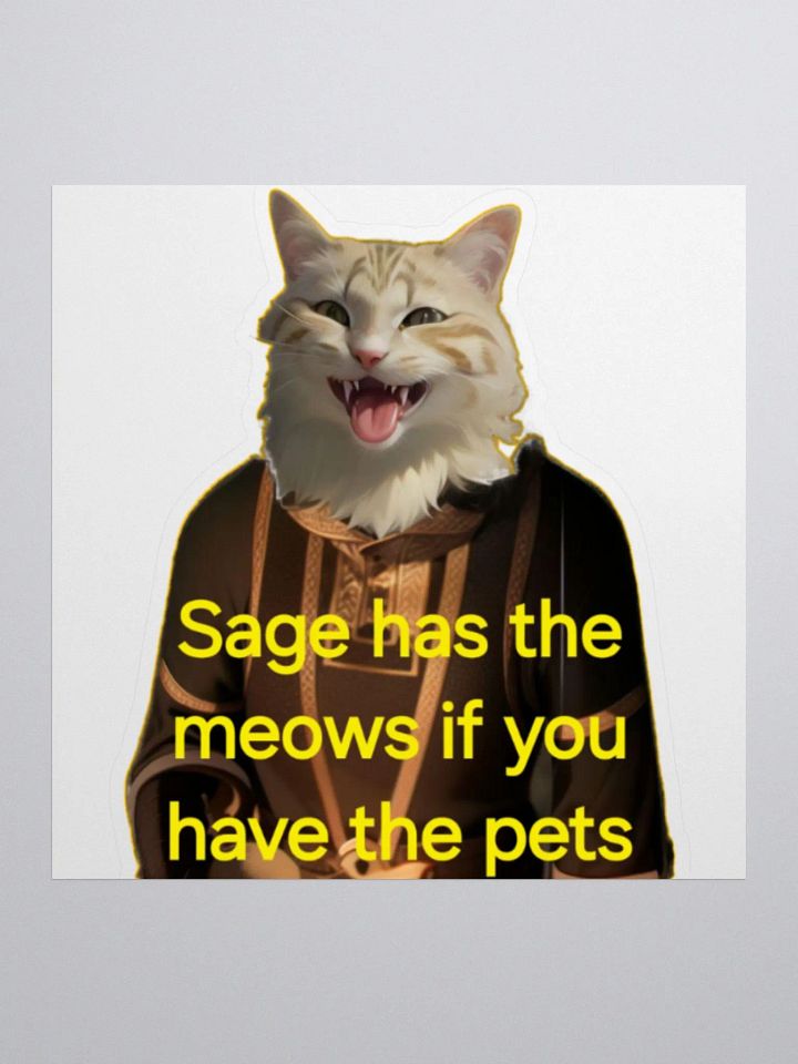 Sage Barter! Sticker product image (2)