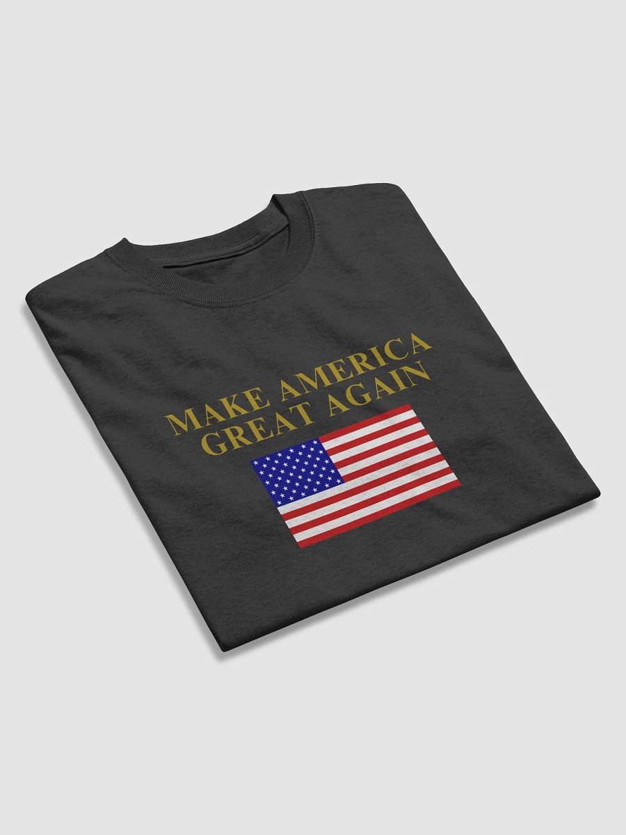 MAGA Unisex Tee w/QR code on back product image (5)