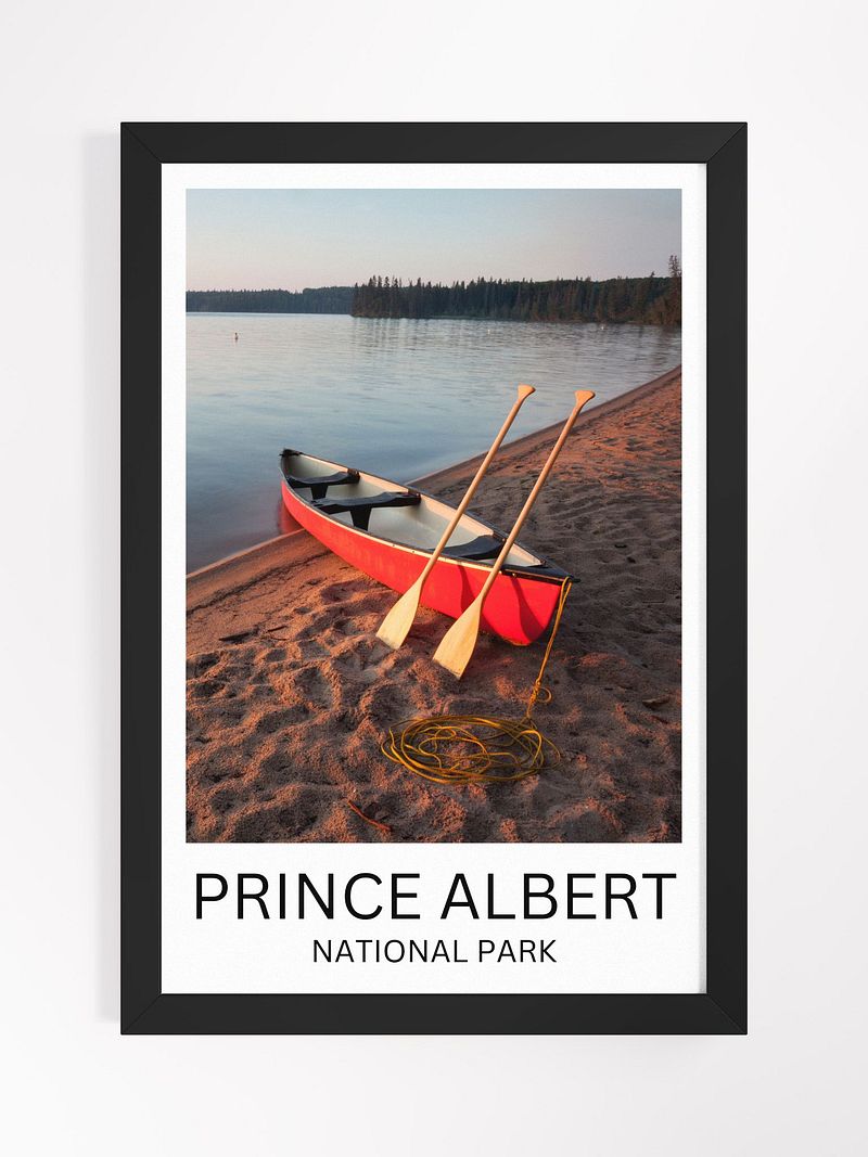 Prince Albert Adventure Matte Framed Poster