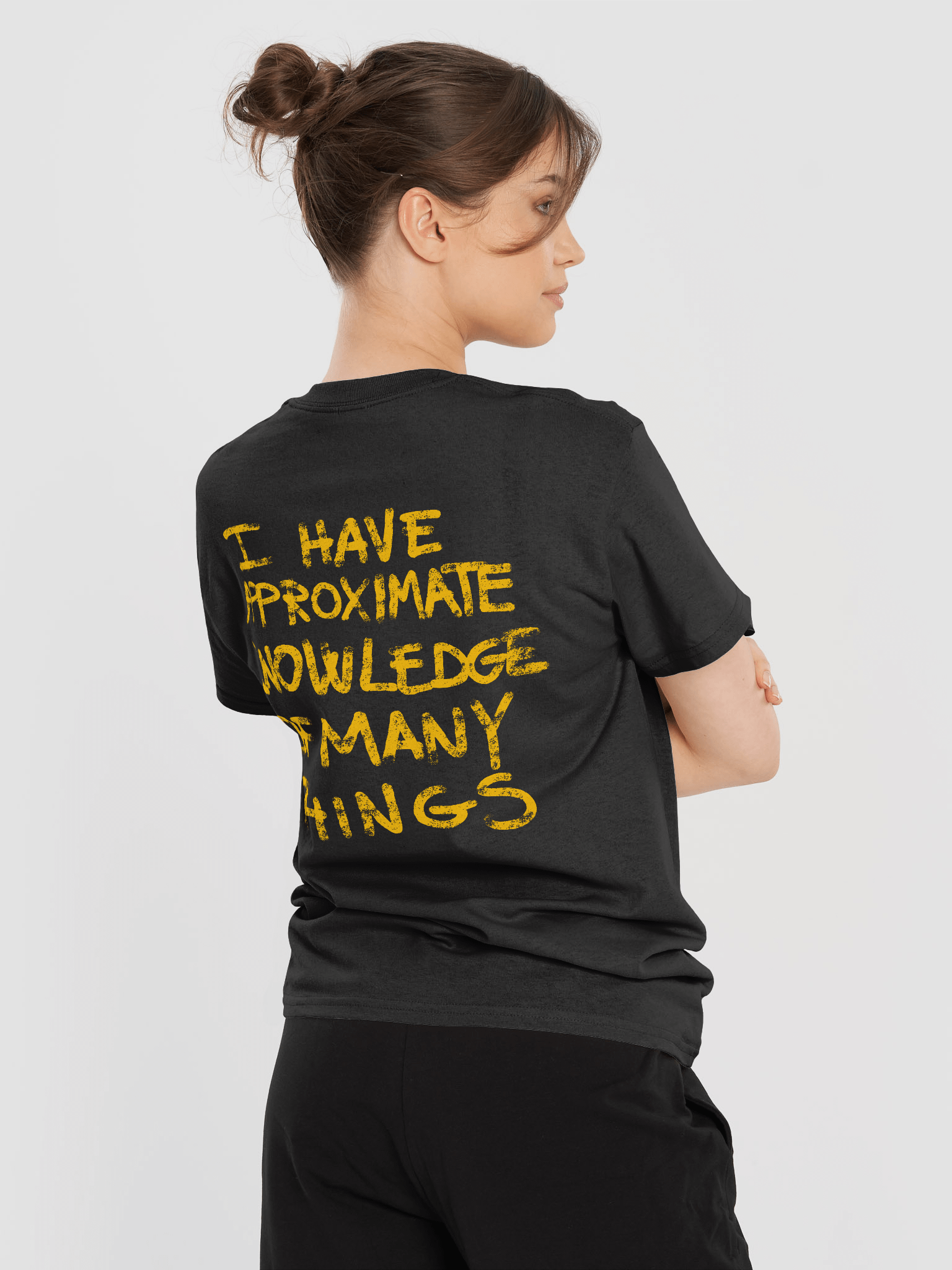 Demon Cat With Text on the Back Classic T-Shirt Multicolor product image (7)