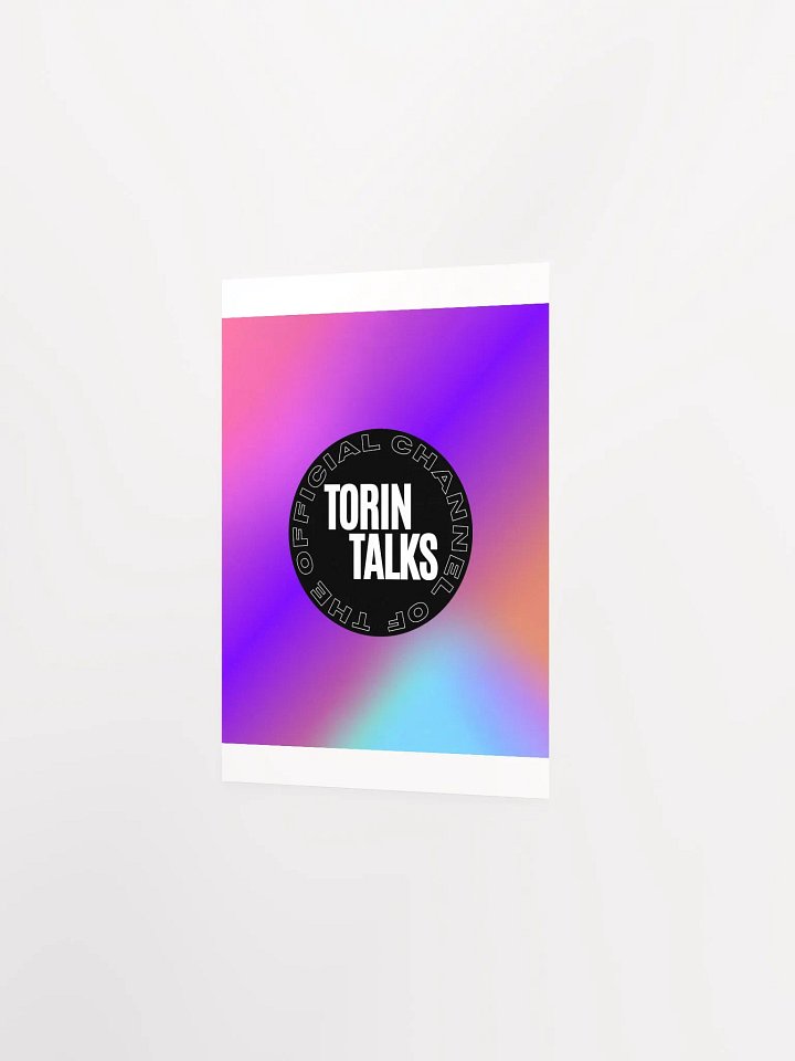 Torin Talks Emblem Poster product image (4)