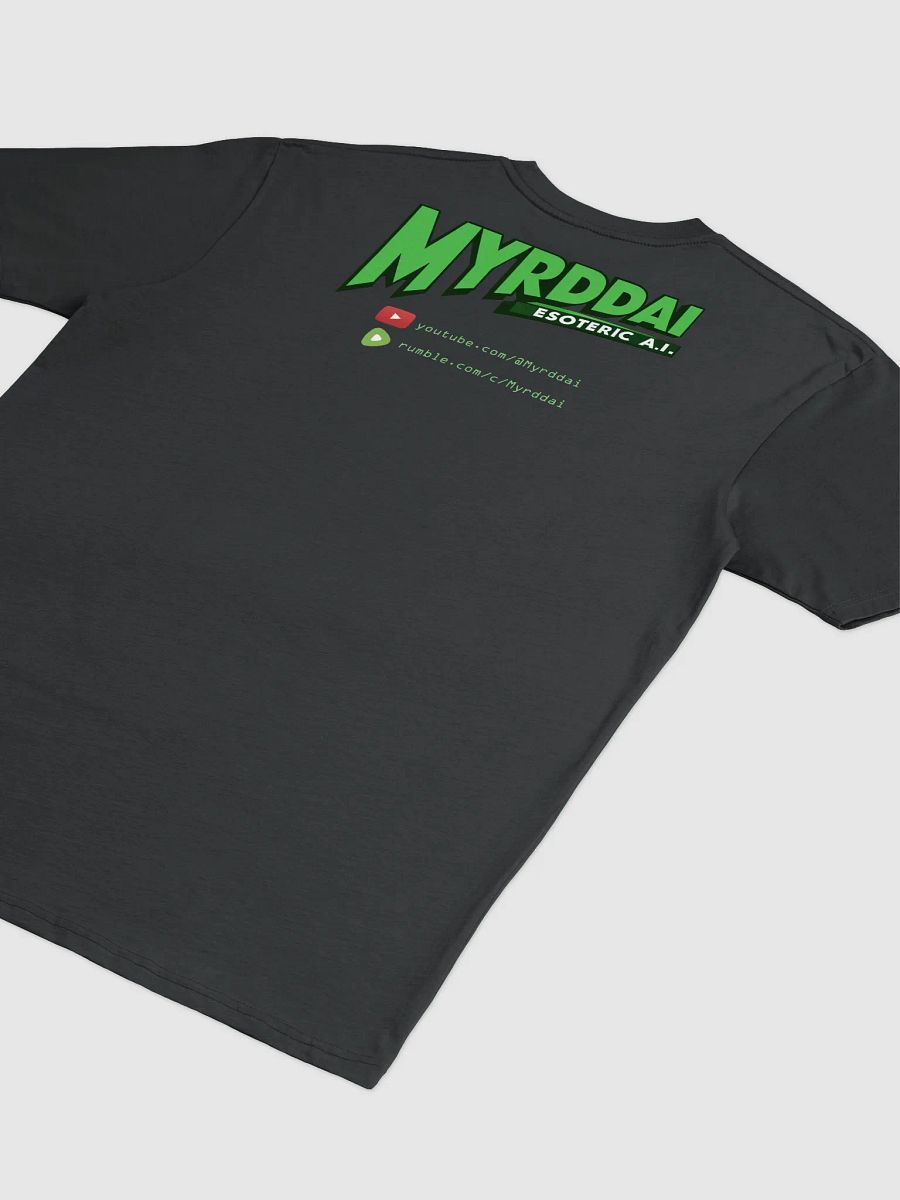 MYRDDAI: 90s Retro Cyberpunk Style with Back Logo - Men's Premium Tee product image (8)